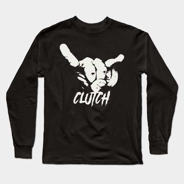 clutch horn sign Long Sleeve T-Shirt by sumurbatu